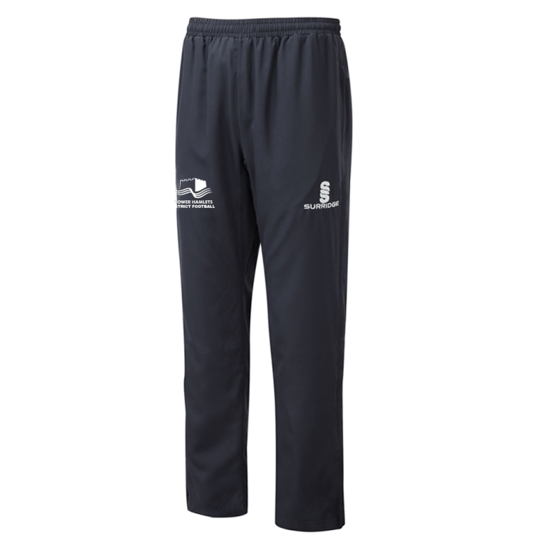 TOWER HAMLETS DISTRICT FOOTBALL RIPSTOP TRACK PANT NAVY - women's
