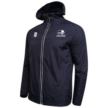 TOWER HAMLETS DISTRICT Dual Full Zip Training Jacket : Navy